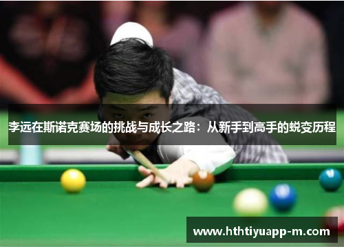 李远在斯诺克赛场的挑战与成长之路：从新手到高手的蜕变历程